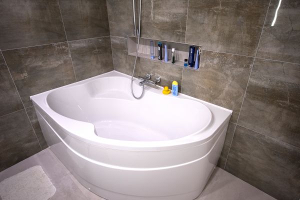 Large Bathtub Installation in Rocky River